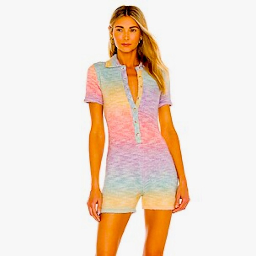 Bohoo ombré romper